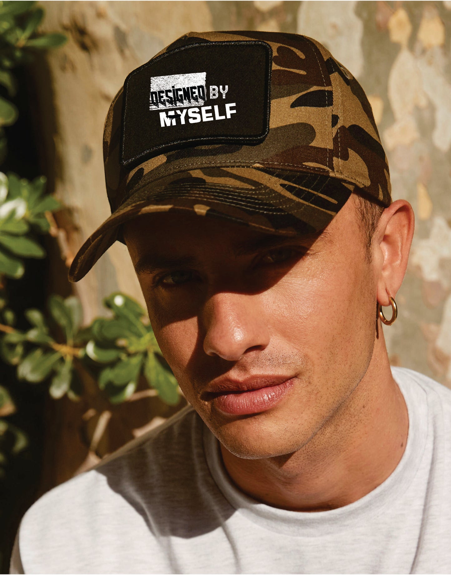 Personalised Removable Patch 5 Panel Cap
