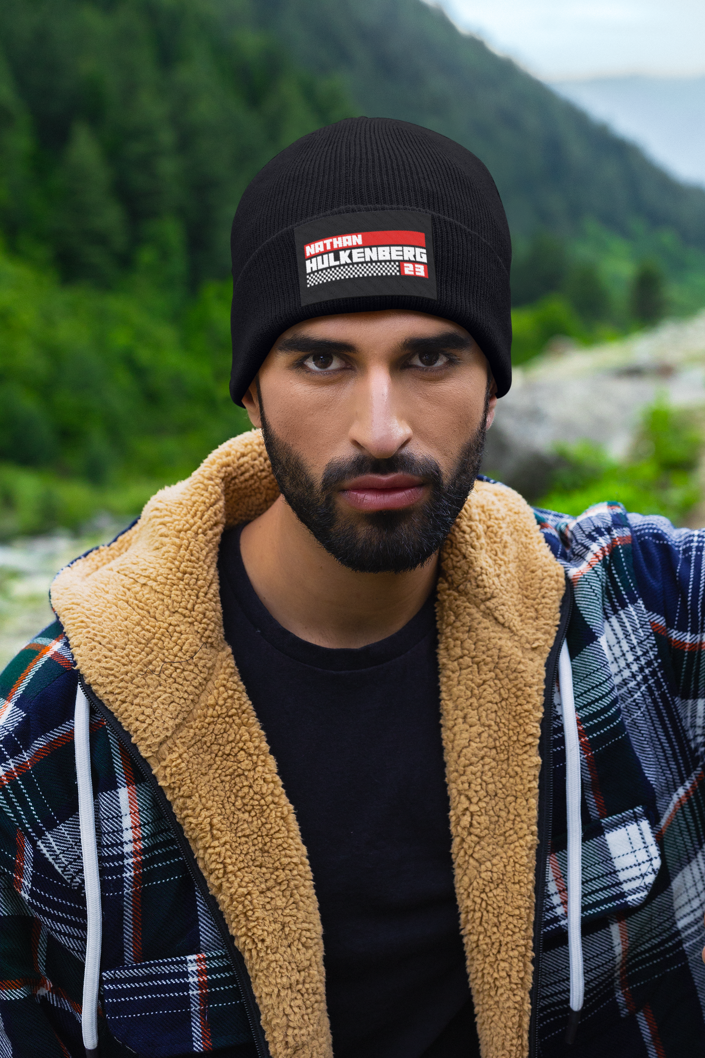 Custom Printed Patch Beanie