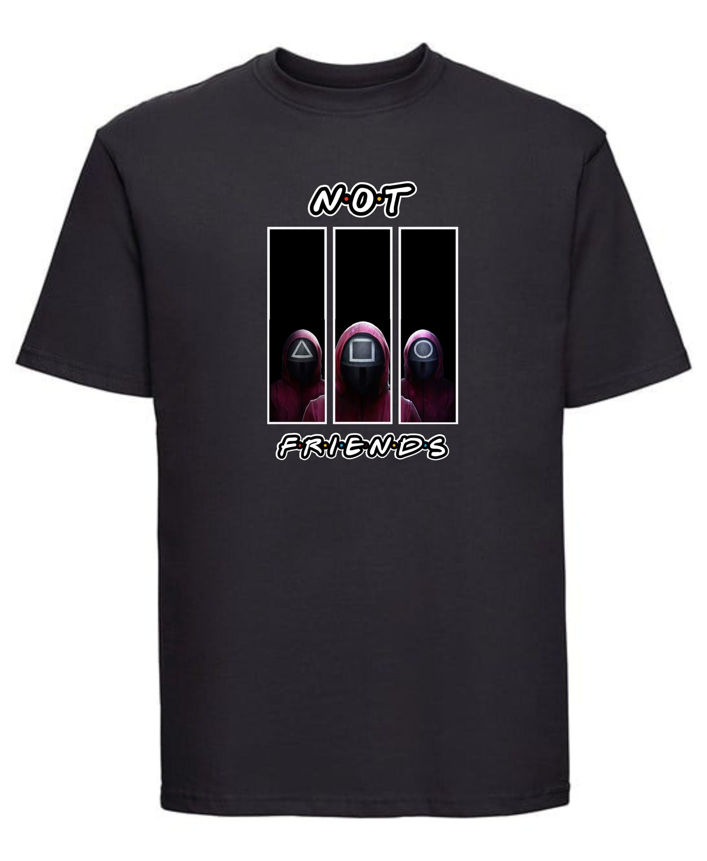 Squid Game Inspired "Not Friends" T-Shirt