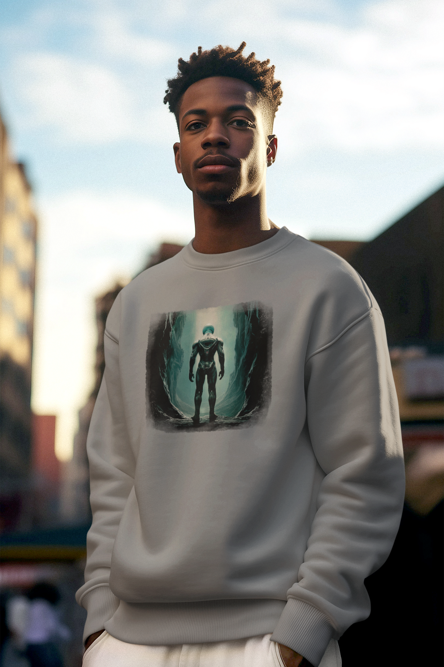 Personalised Fruit Of The Loom Men's Classic Set-In Sweat