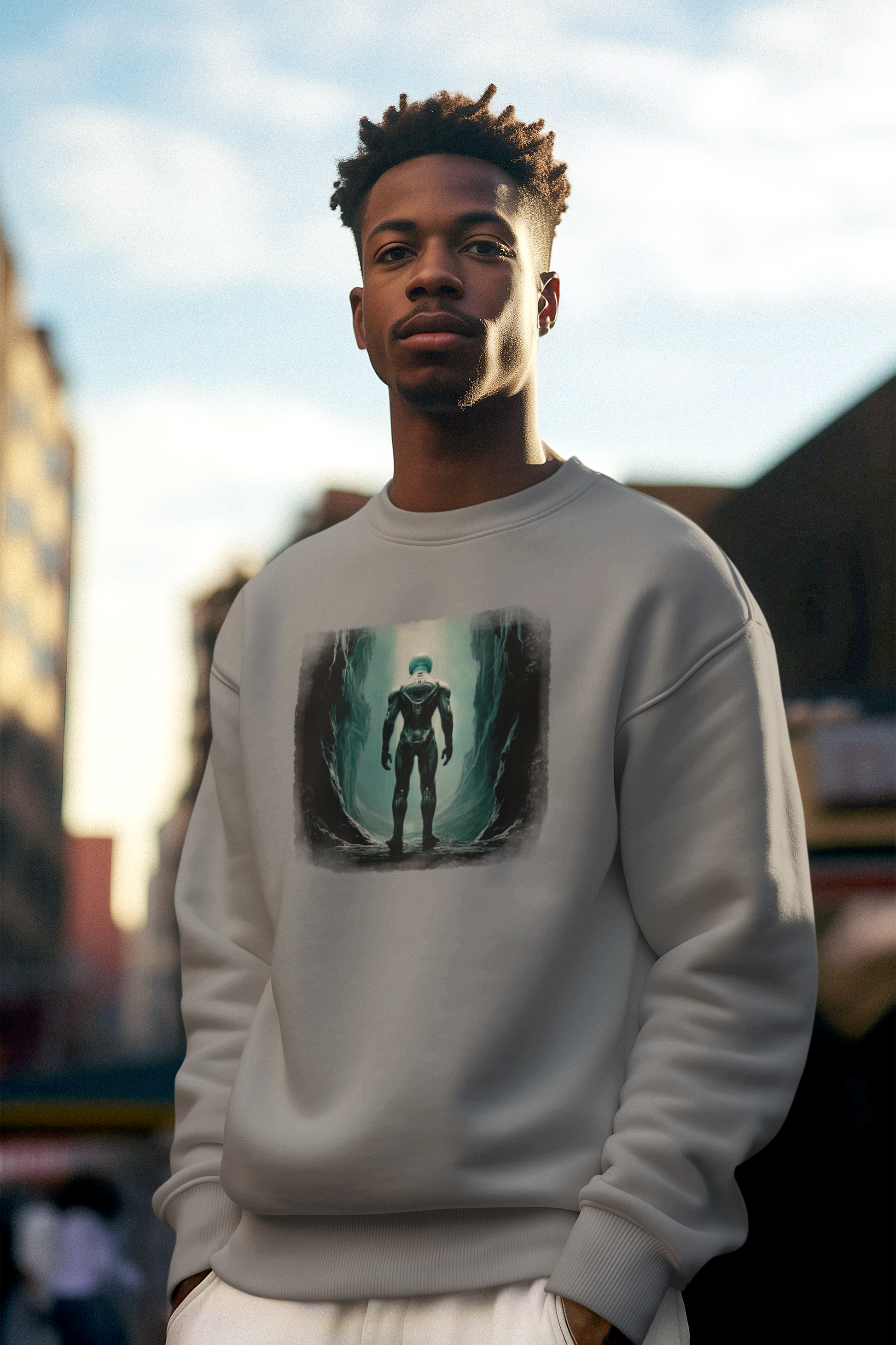 Personalised Fruit Of The Loom Men's Classic Set-In Sweat