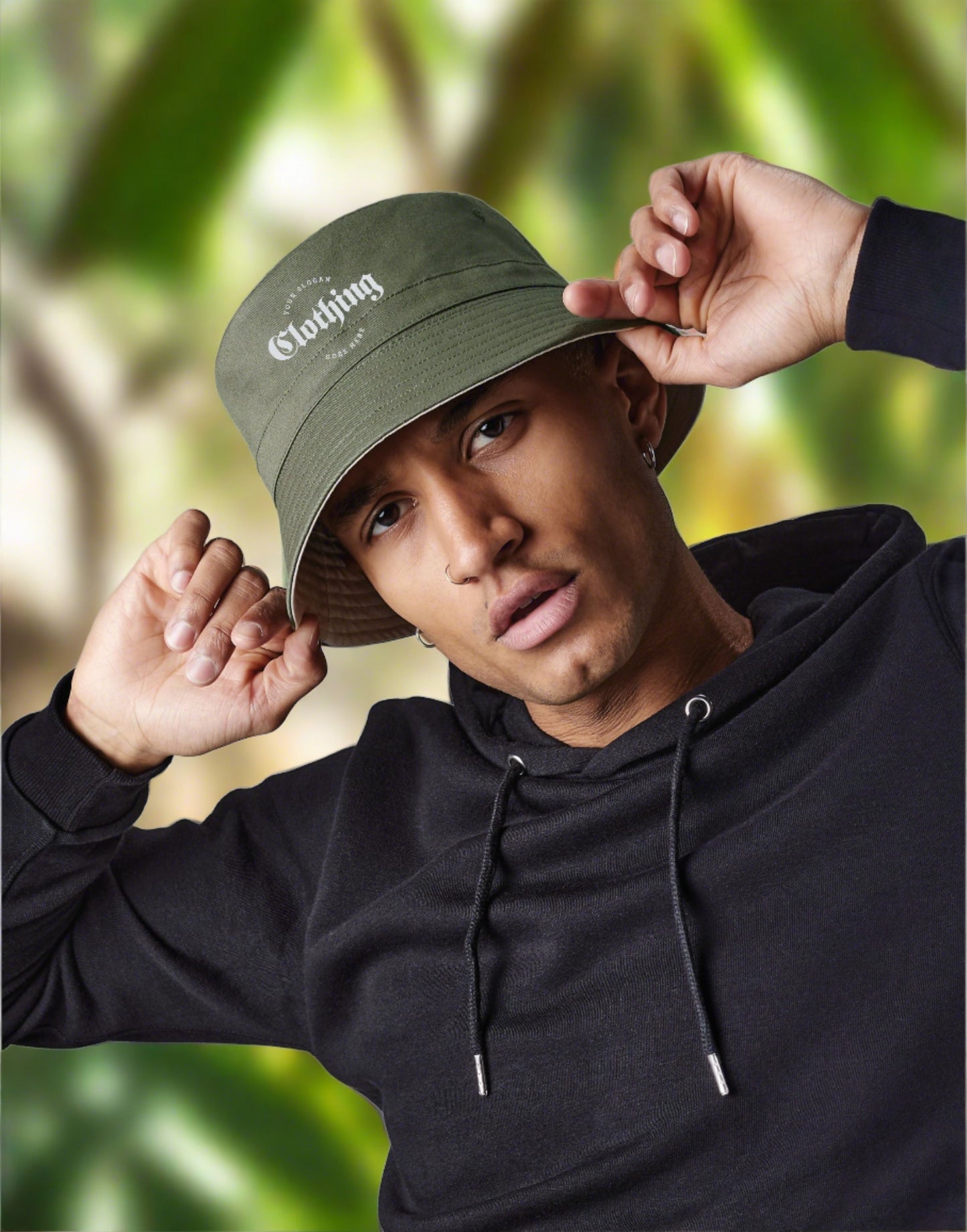 Custom Printed Beechfield Reversible Bucket Hat