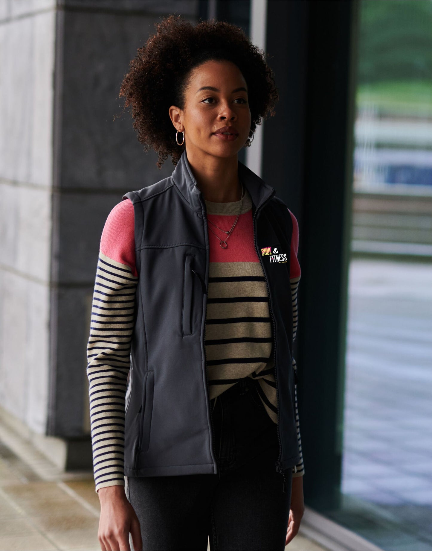 Personalised Regatta Flux Women's Softshell Bodywarmer