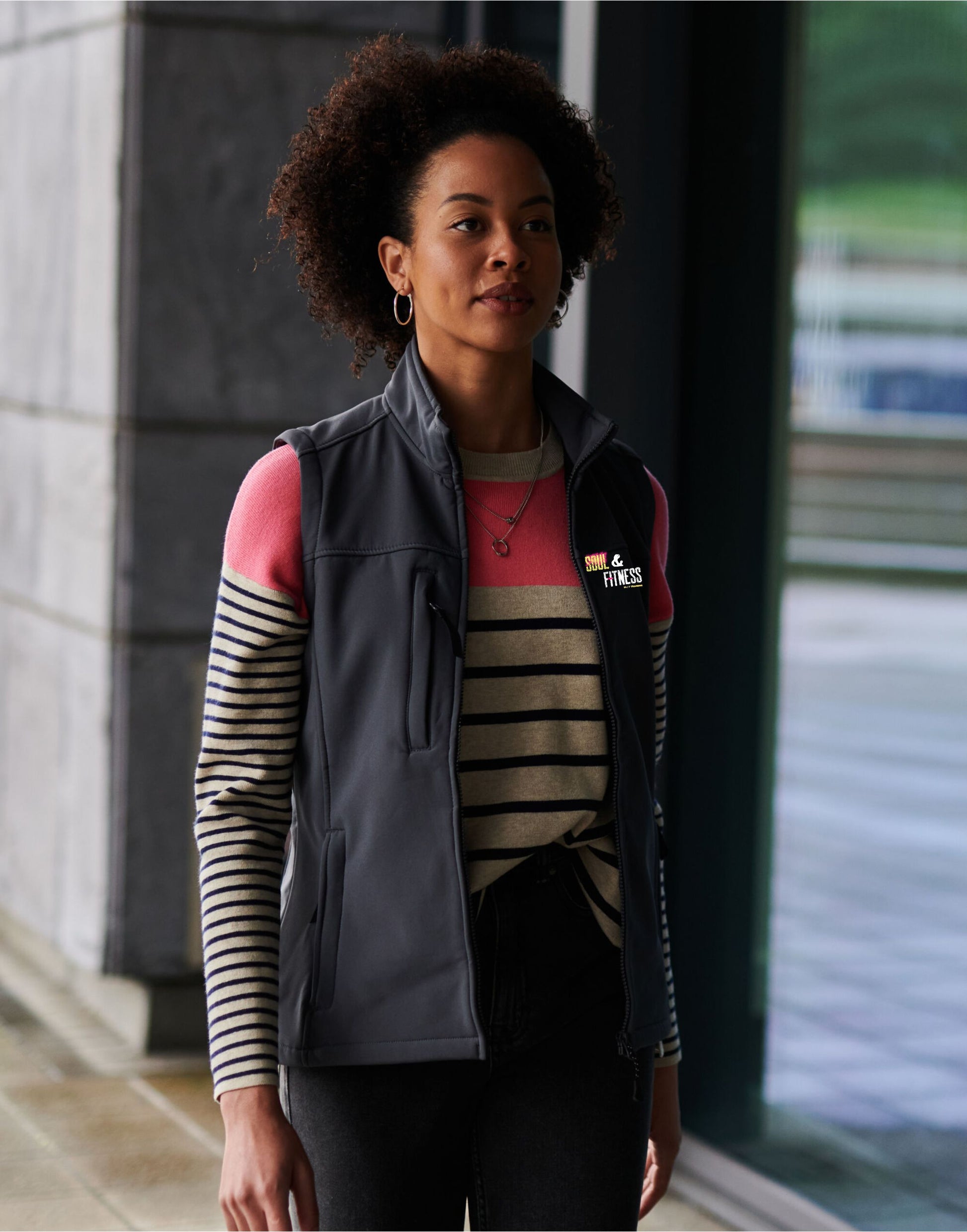 Personalised Regatta Flux Women's Softshell Bodywarmer