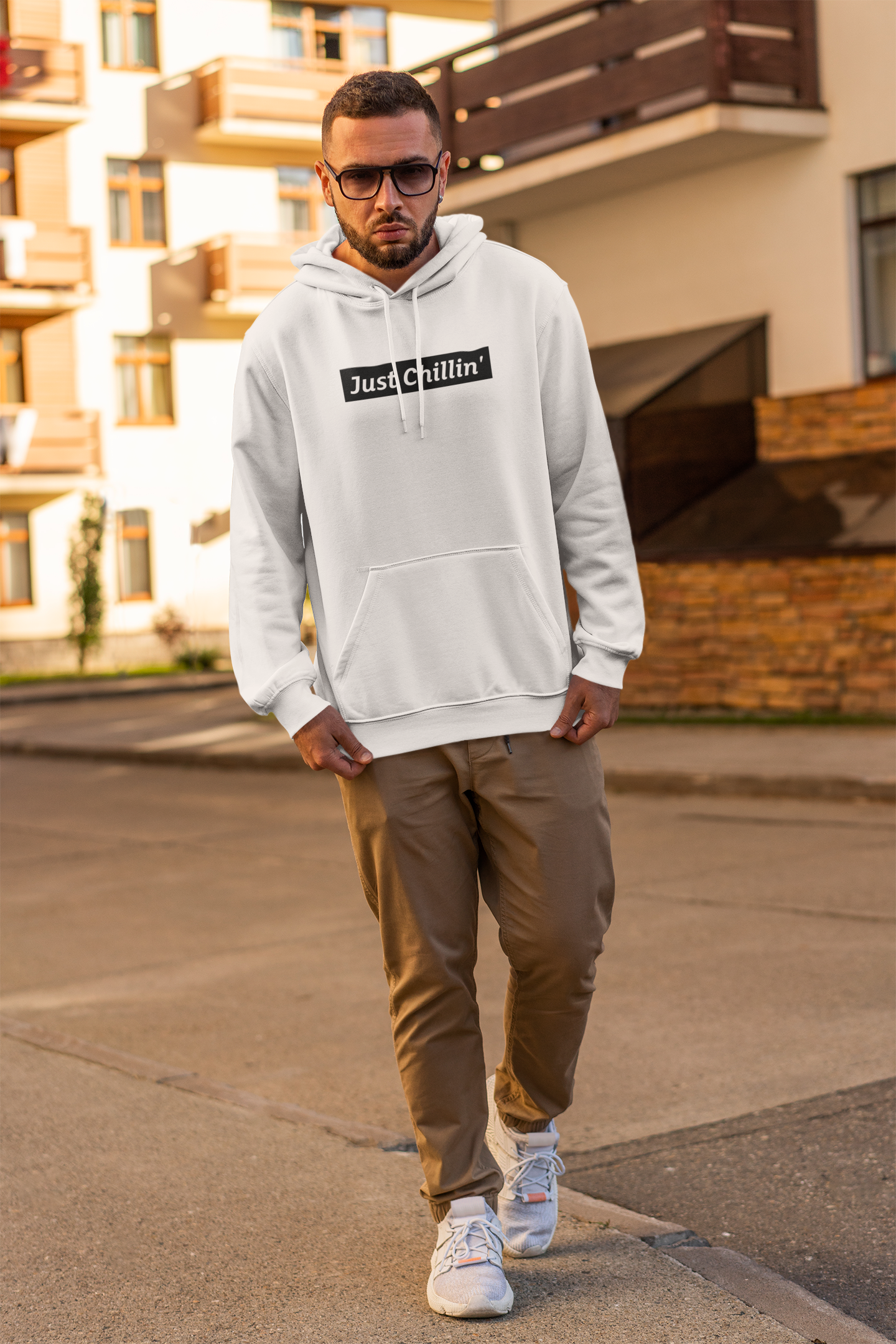 Personalised Fruit Of The Loom Men's Classic Hooded Sweat