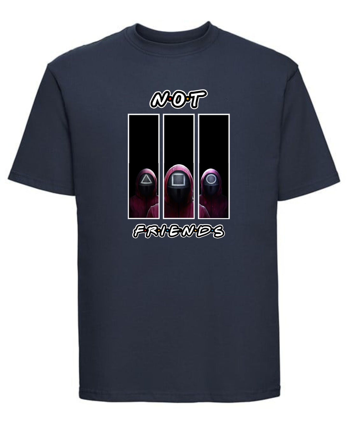 Squid Game Inspired "Not Friends" T-Shirt