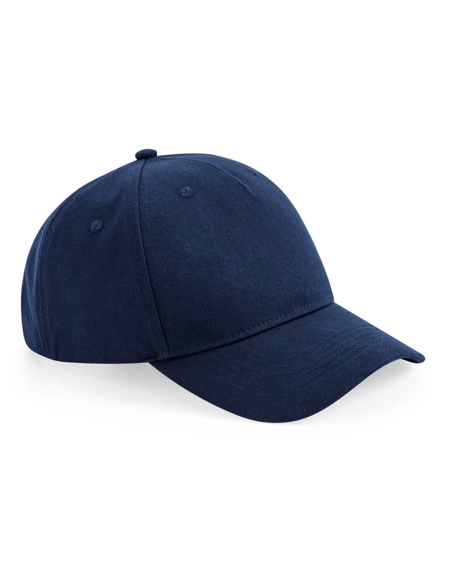 Embroidered 3D Puff Organic Cotton 5 Panel Cap