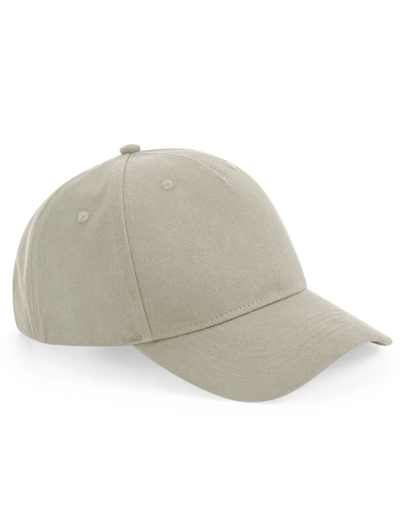 Embroidered 3D Puff Organic Cotton 5 Panel Cap