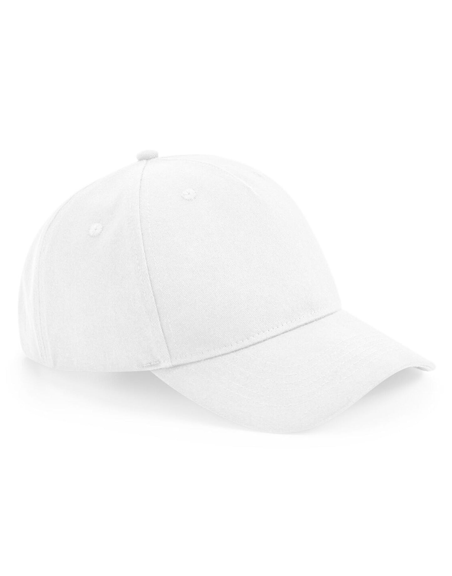 Embroidered 3D Puff Organic Cotton 5 Panel Cap