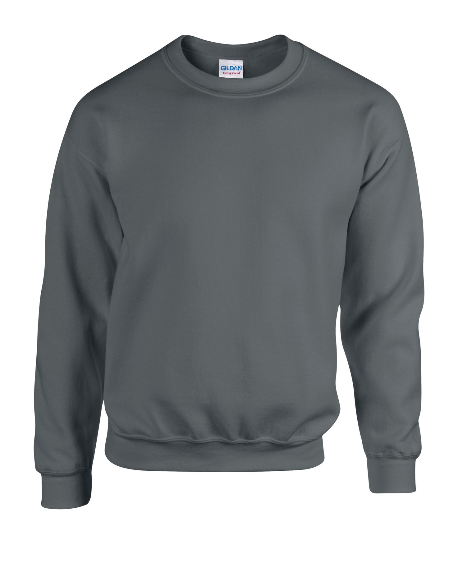Bestickter Softstyle-Rundhalspullover aus mittelschwerem Fleece für Erwachsene