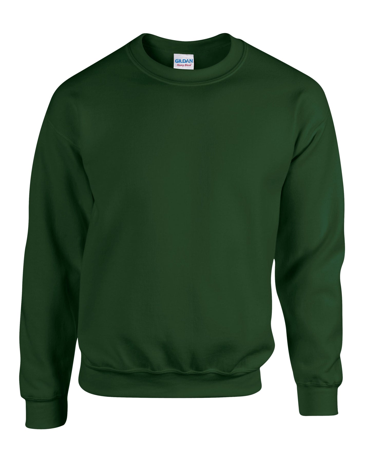 Bestickter Softstyle-Rundhalspullover aus mittelschwerem Fleece für Erwachsene