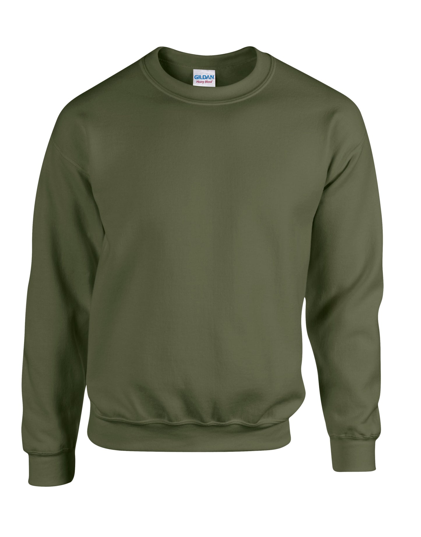Bestickter Softstyle-Rundhalspullover aus mittelschwerem Fleece für Erwachsene