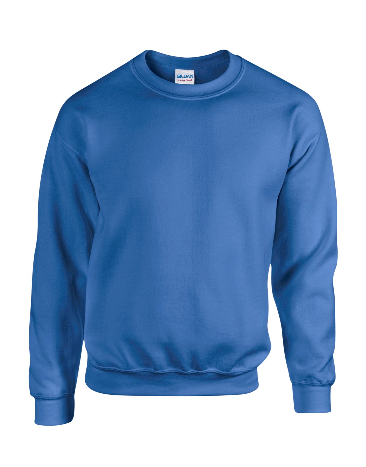 Bestickter Softstyle-Rundhalspullover aus mittelschwerem Fleece für Erwachsene