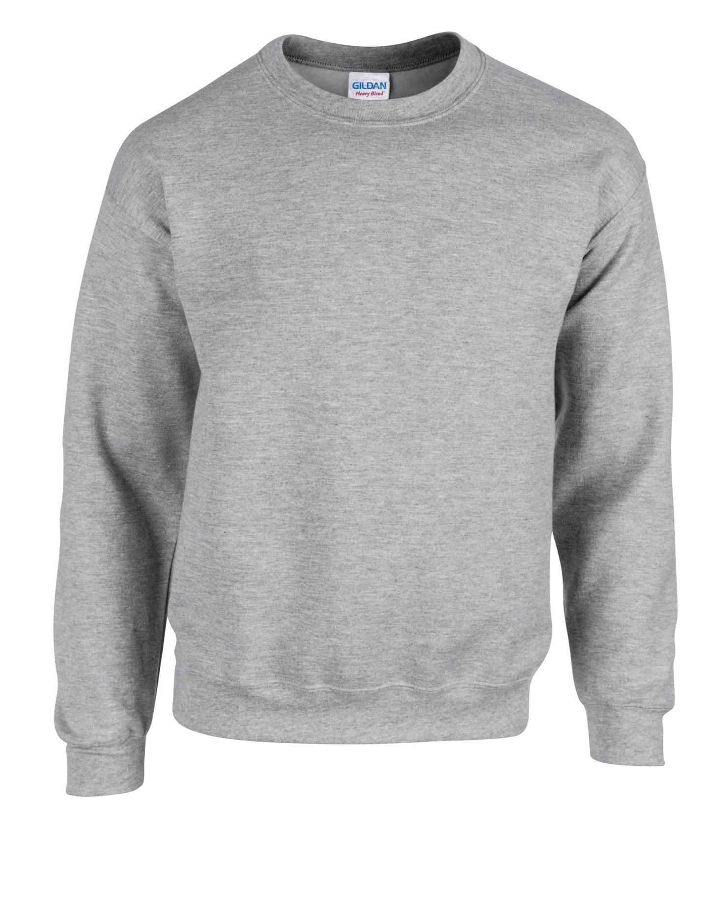 Bestickter Softstyle-Rundhalspullover aus mittelschwerem Fleece für Erwachsene