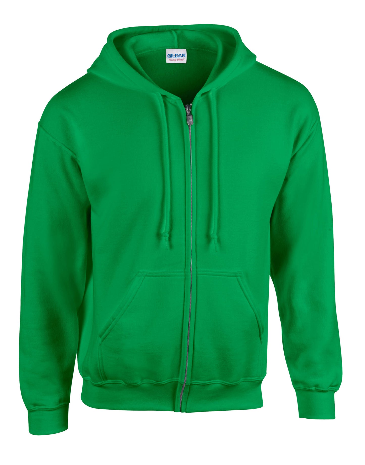 Besticktes Heavy Blend™ Kapuzensweatshirt mit durchgehendem Reißverschluss für Erwachsene
