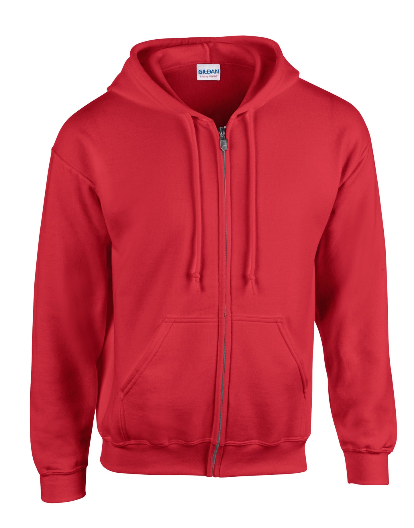 Besticktes Heavy Blend™ Kapuzensweatshirt mit durchgehendem Reißverschluss für Erwachsene
