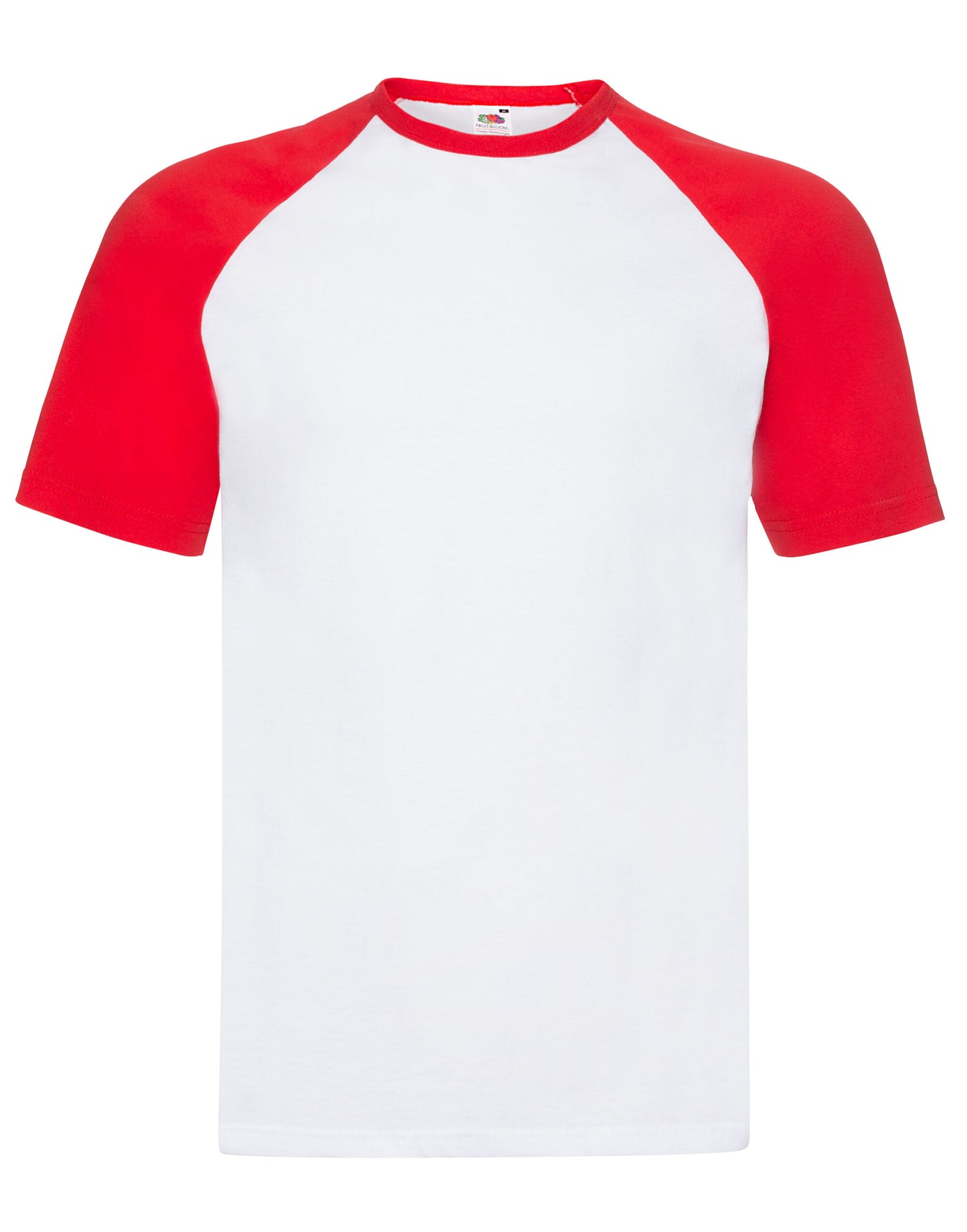 Fruit Of The Loom T-shirt de baseball à manches courtes pour homme