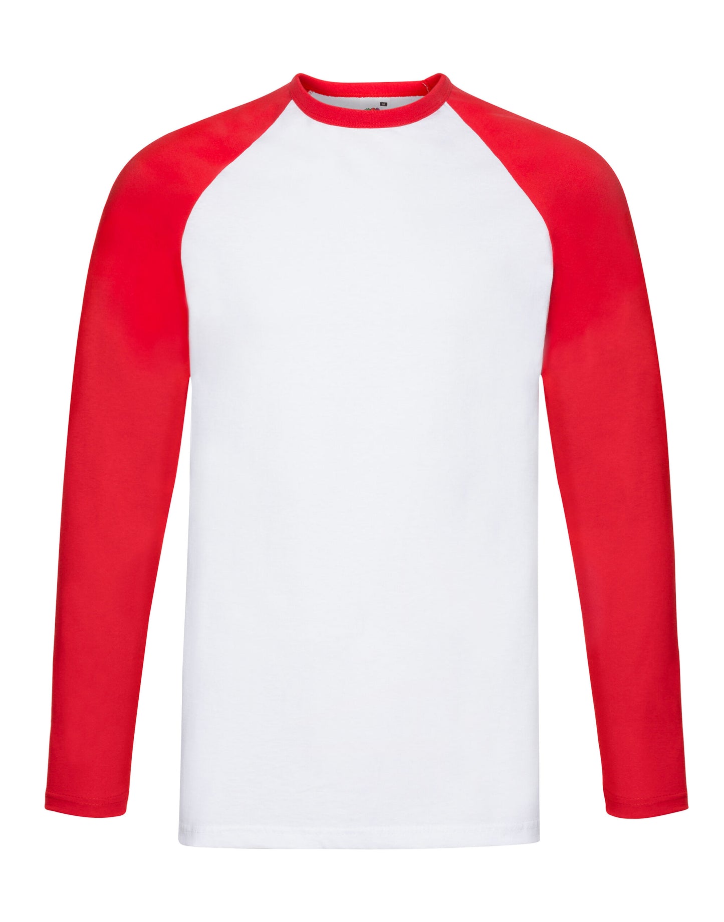 Fruit Of The Loom T-shirt de baseball à manches longues pour homme