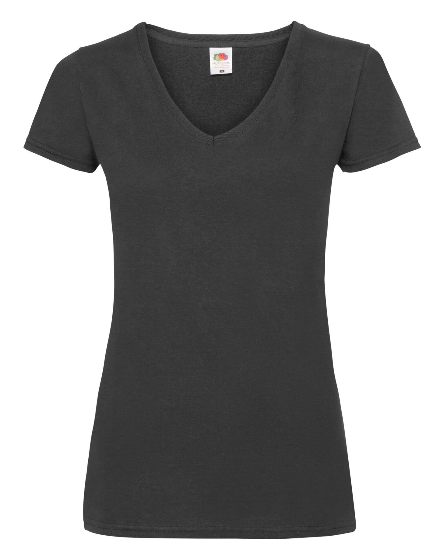 Fruit Of The Loom T-shirt à col en V pour femme