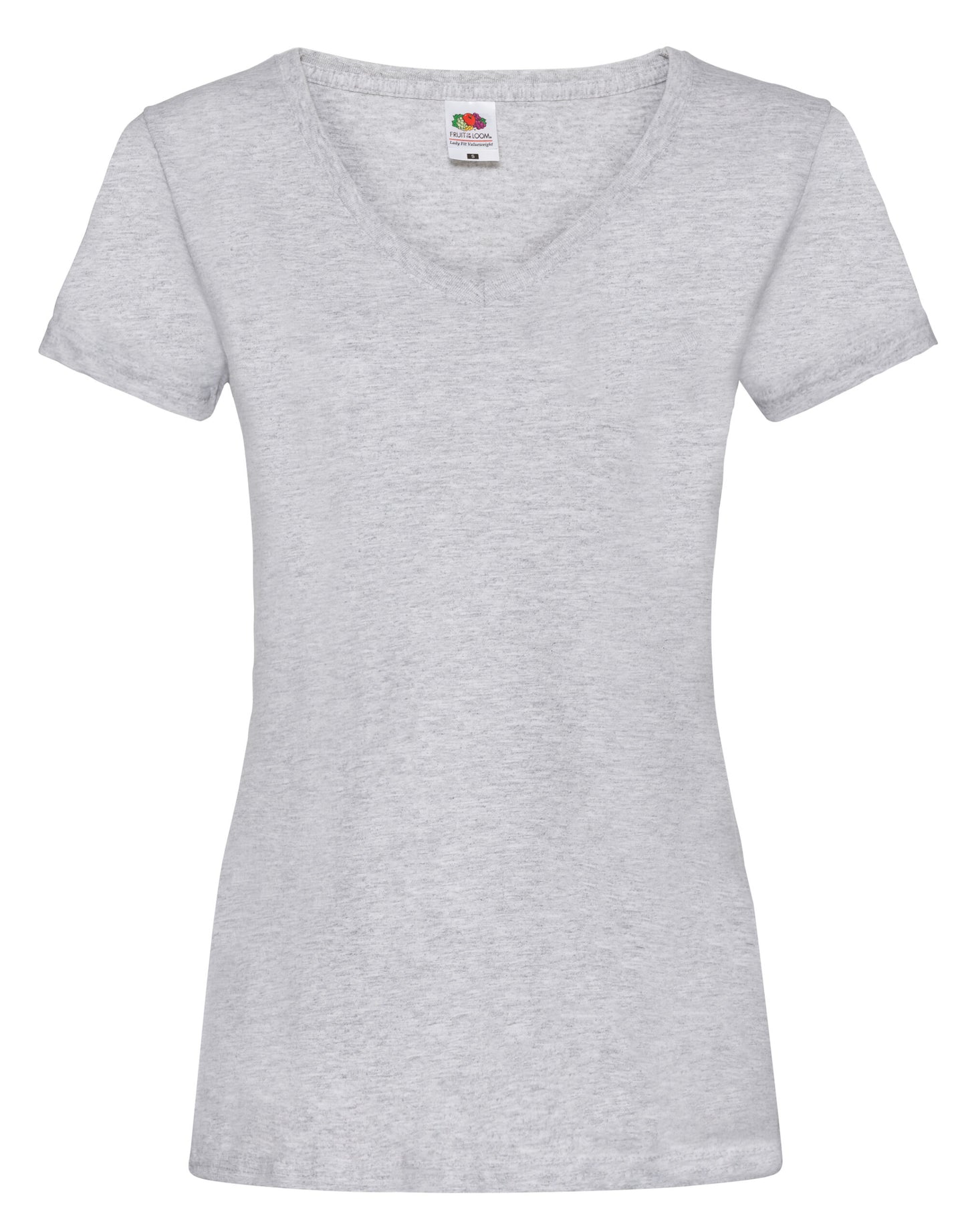 Fruit Of The Loom T-shirt à col en V pour femme