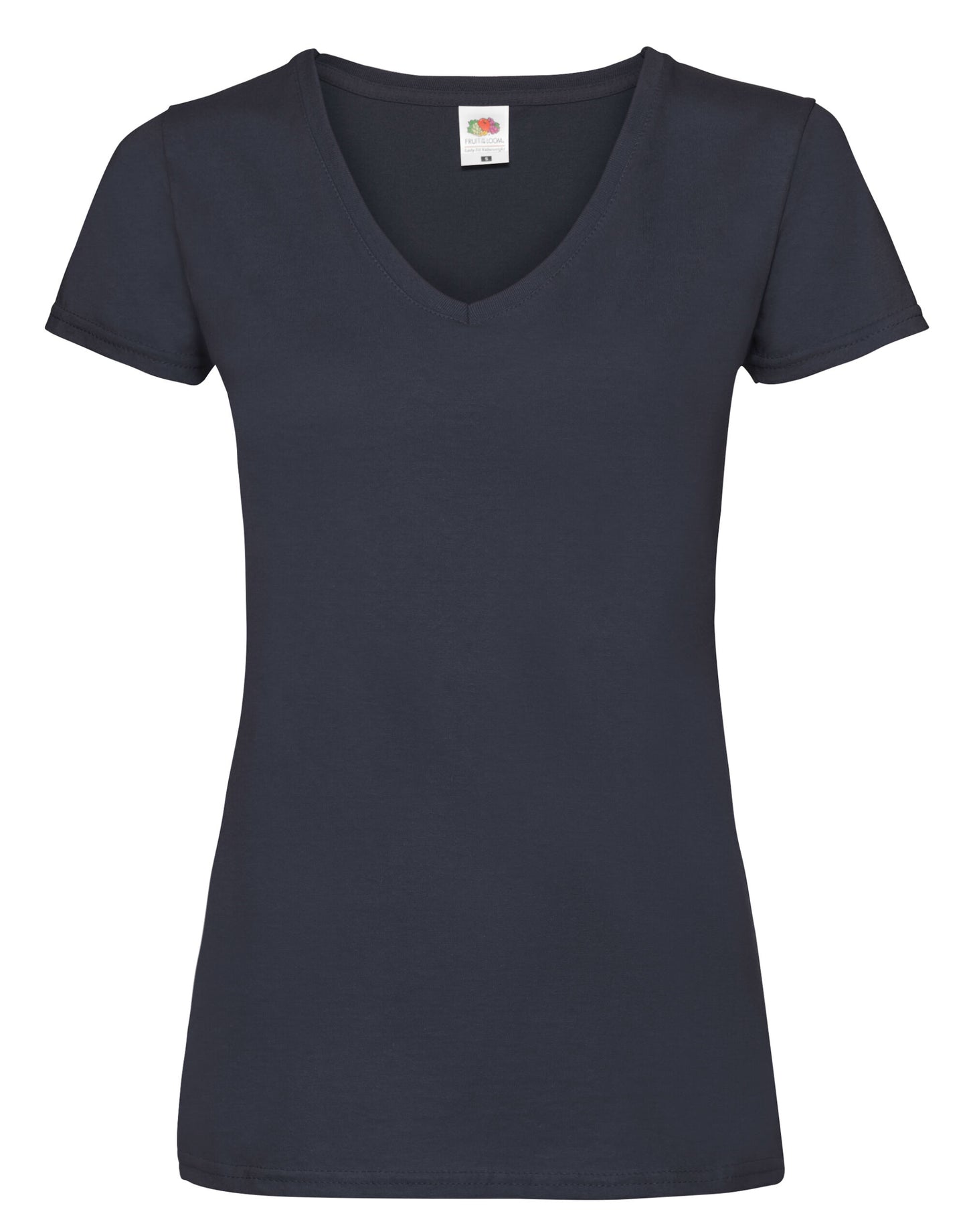 Fruit Of The Loom T-shirt à col en V pour femme