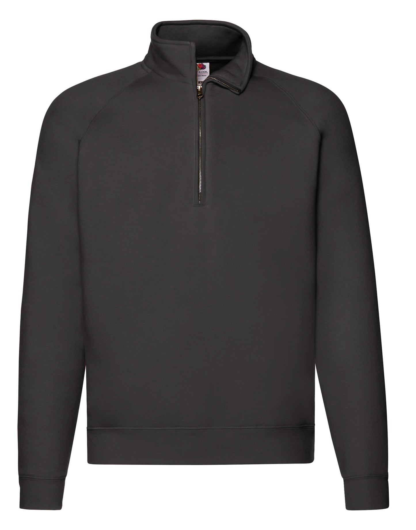Fruit Of The Loom Sweat-shirt premium à col zippé pour hommes