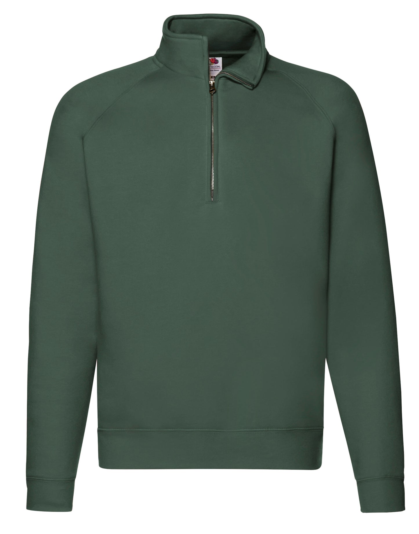 Fruit Of The Loom Sweat-shirt premium à col zippé pour hommes