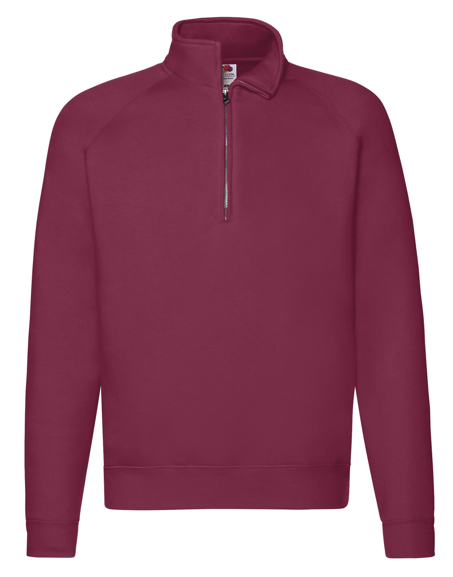 Fruit Of The Loom Sweat-shirt premium à col zippé pour hommes