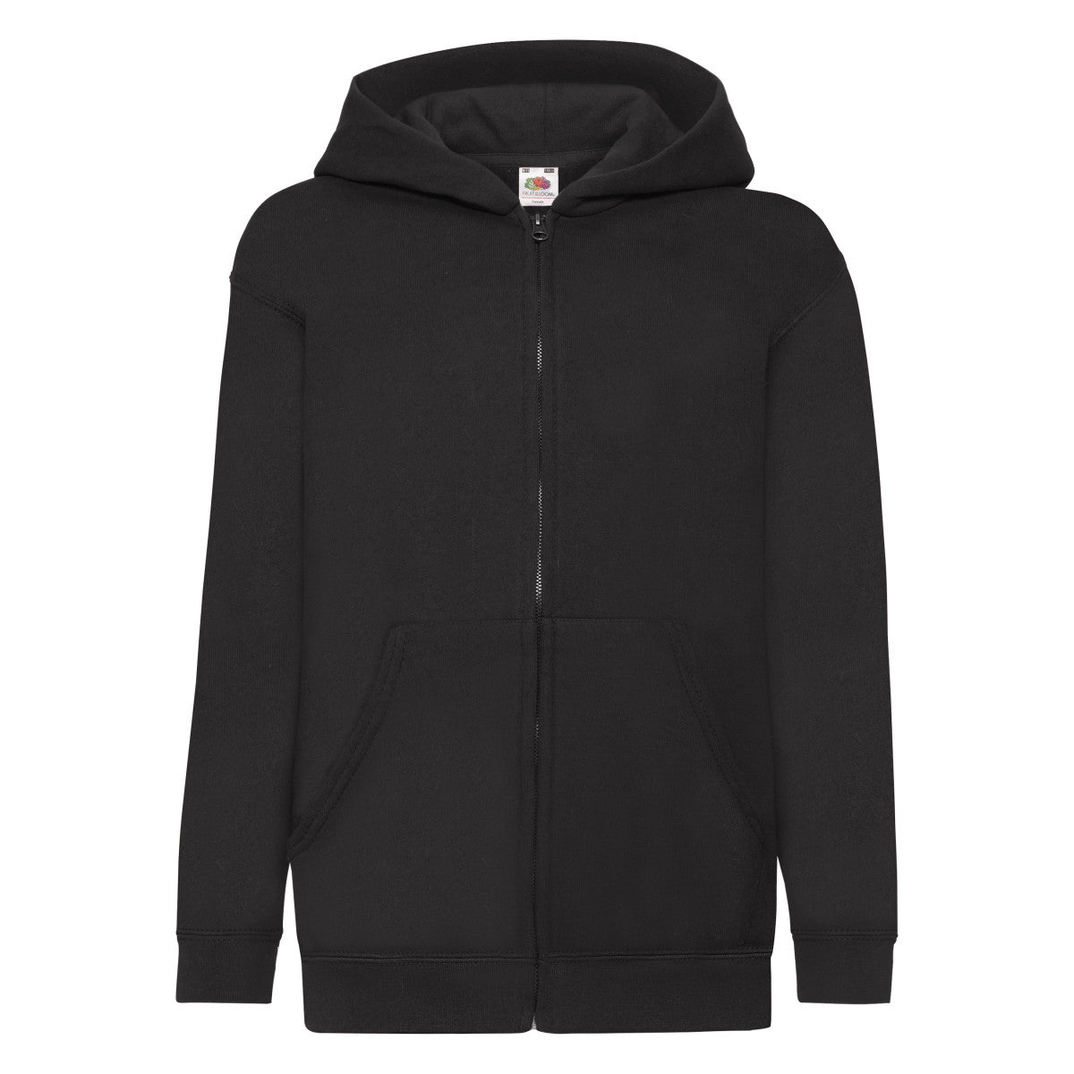 Klassische Kapuzen-Sweatjacke für Kinder von Fruit Of The Loom