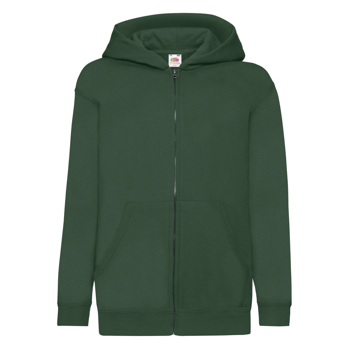 Klassische Kapuzen-Sweatjacke für Kinder von Fruit Of The Loom