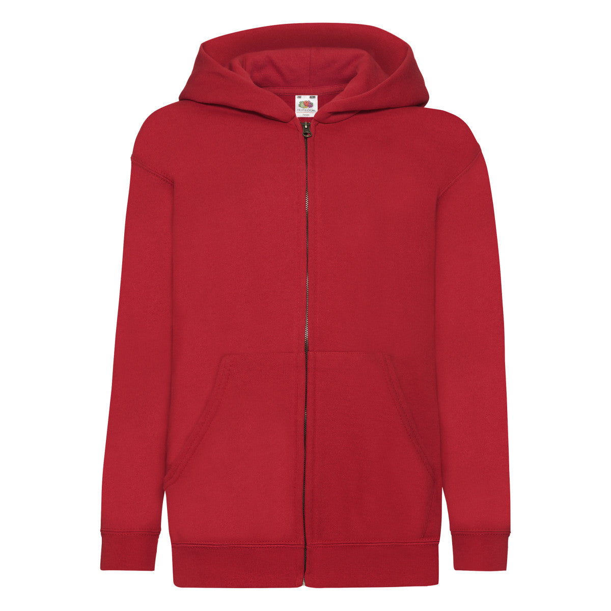 Klassische Kapuzen-Sweatjacke für Kinder von Fruit Of The Loom