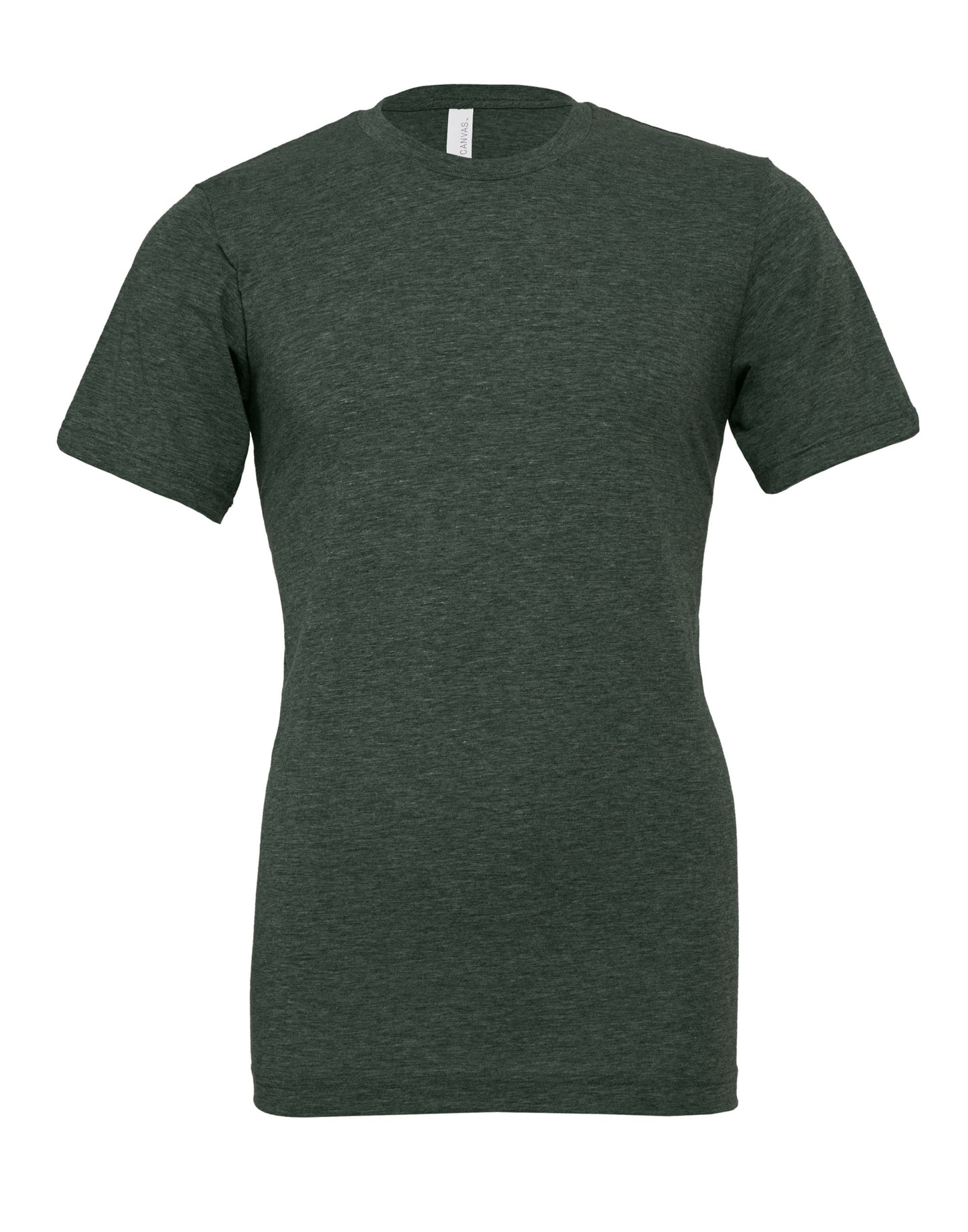 T-shirt unisexe à manches courtes en jersey chiné Bella+Canvas