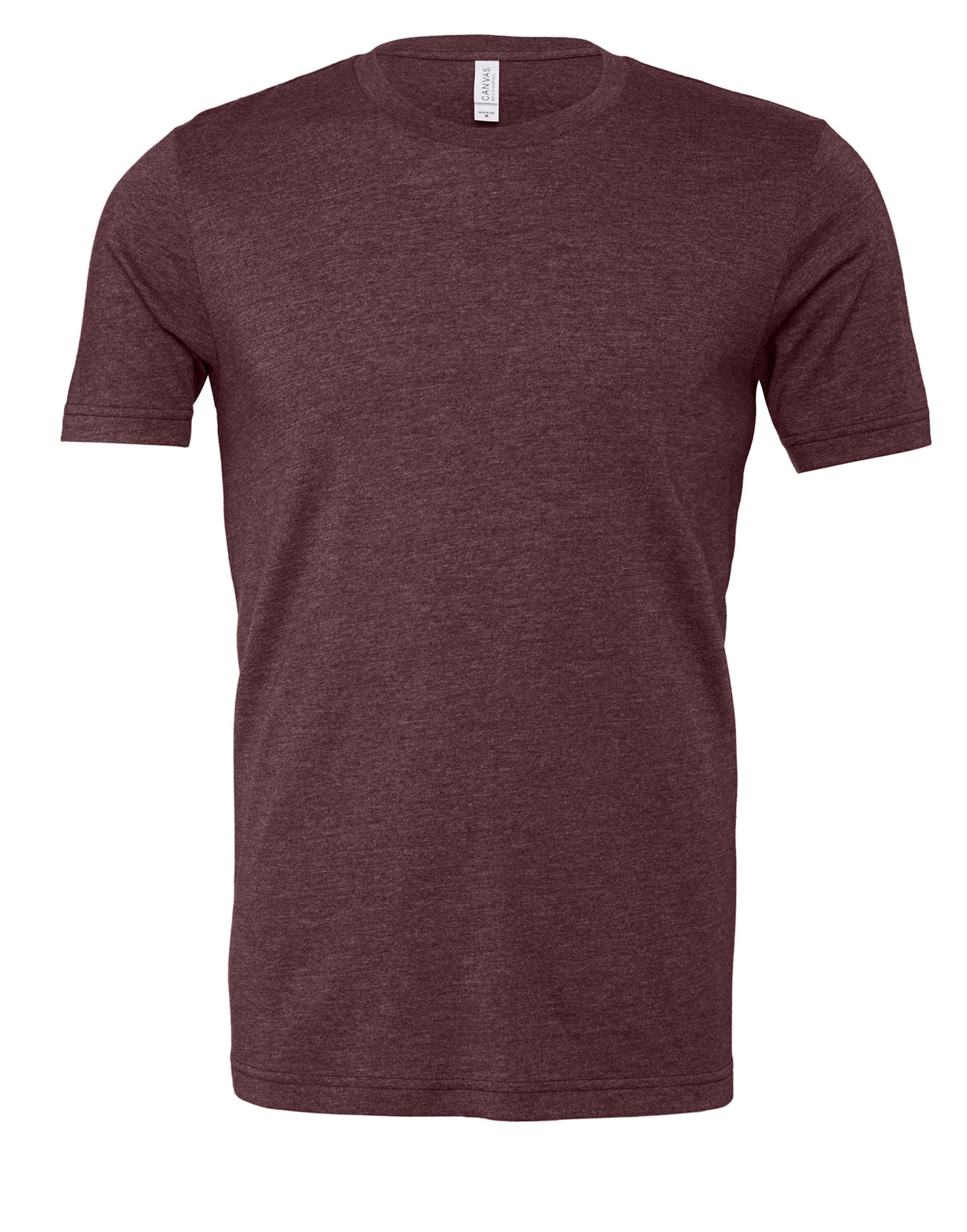 T-shirt unisexe à manches courtes en jersey chiné Bella+Canvas