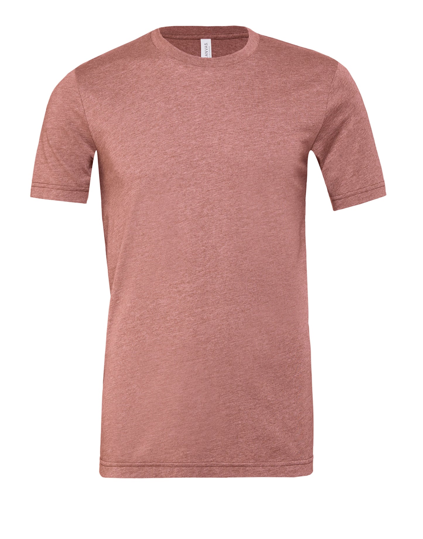 T-shirt unisexe à manches courtes en jersey chiné Bella+Canvas