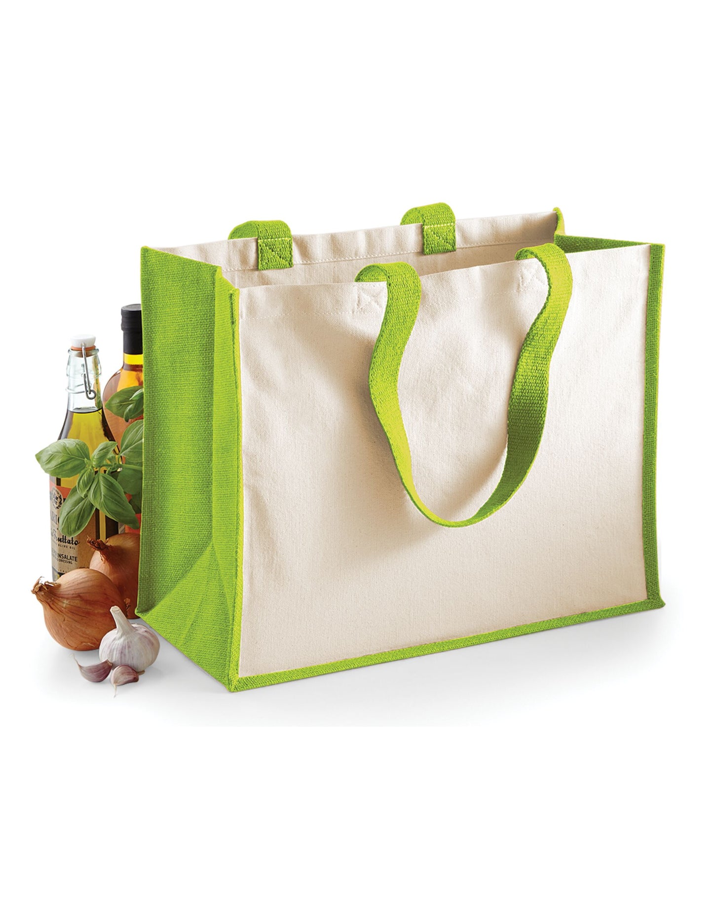 Sac à provisions classique en jute de Westford Mill Printers