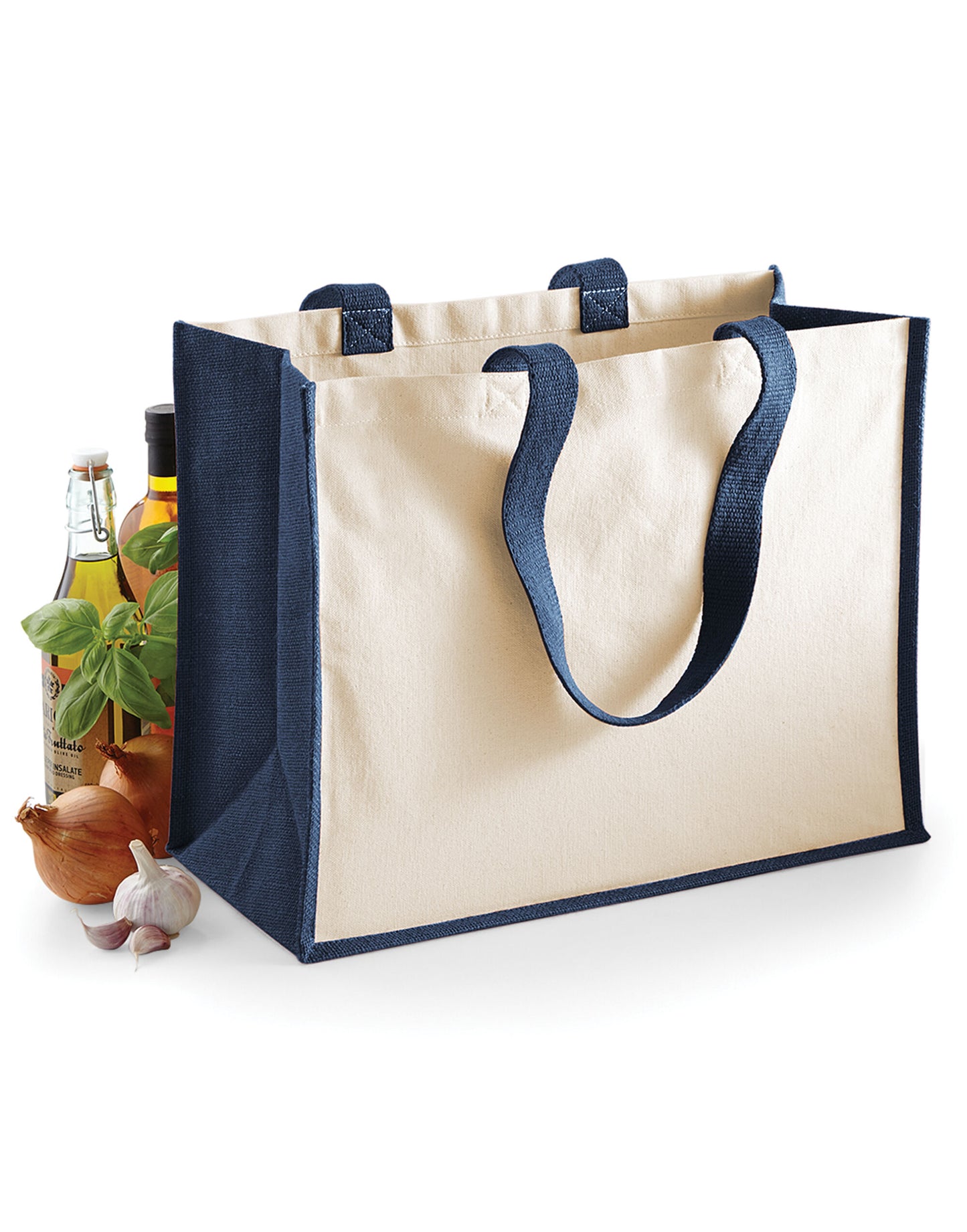 Sac à provisions classique en jute de Westford Mill Printers