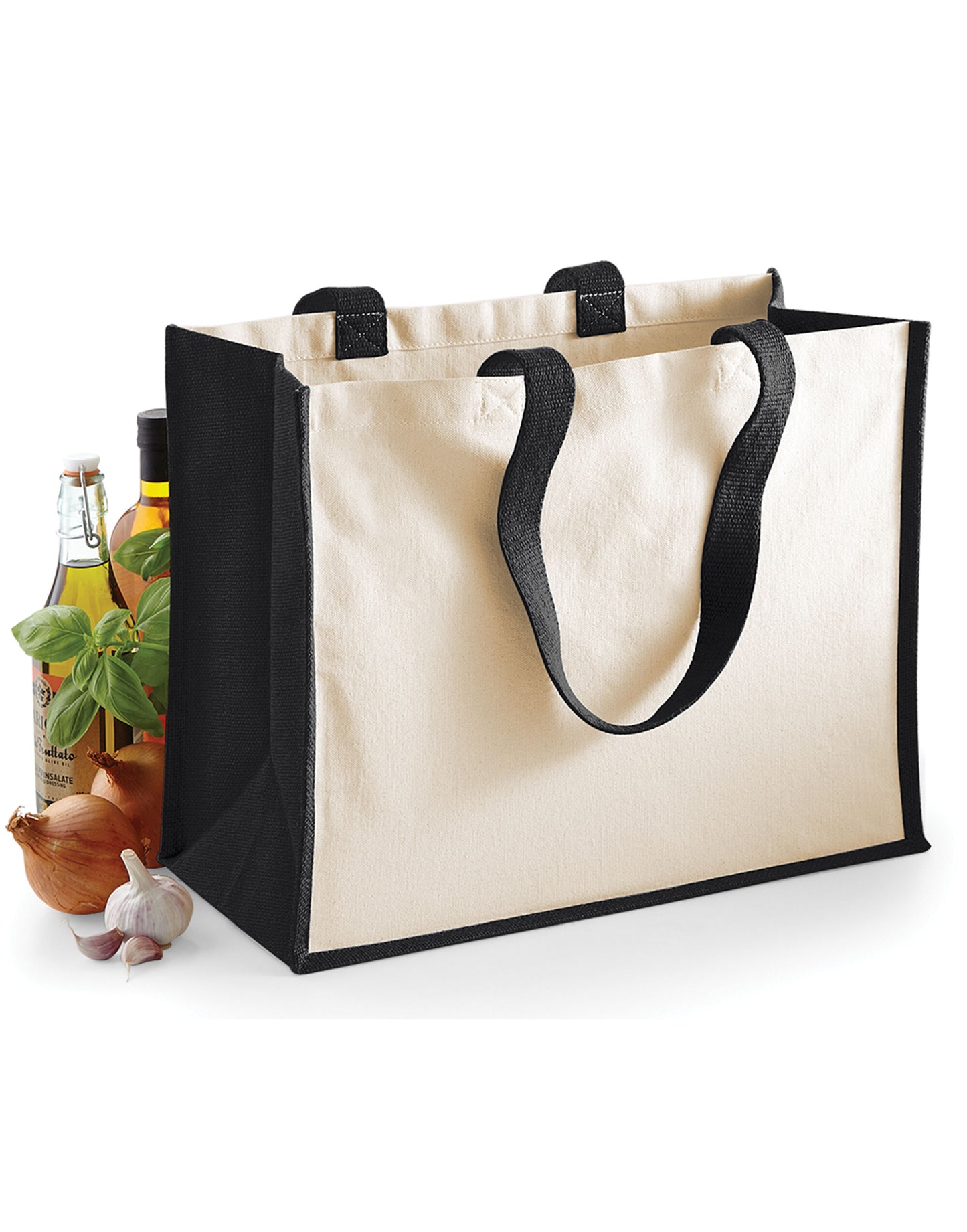 Sac à provisions classique en jute de Westford Mill Printers