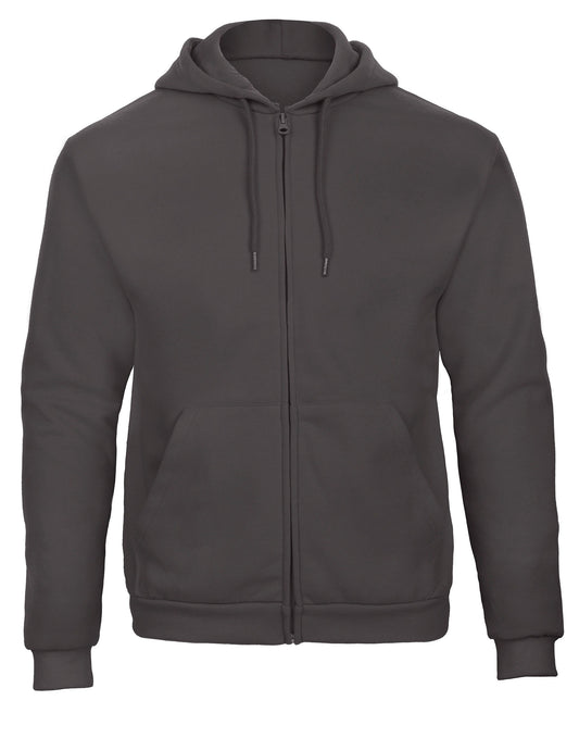 Sweat à capuche zippé unisexe B&C ID.205 50/50