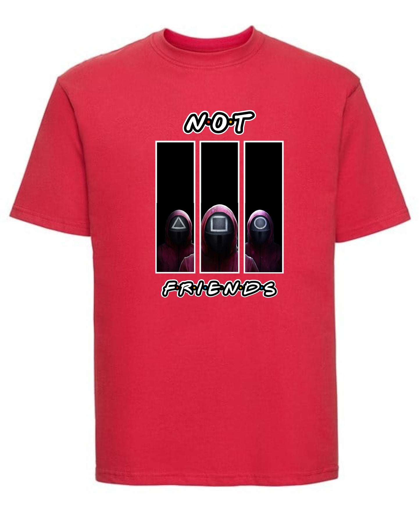 Squid Game Inspired "Not Friends" T-Shirt
