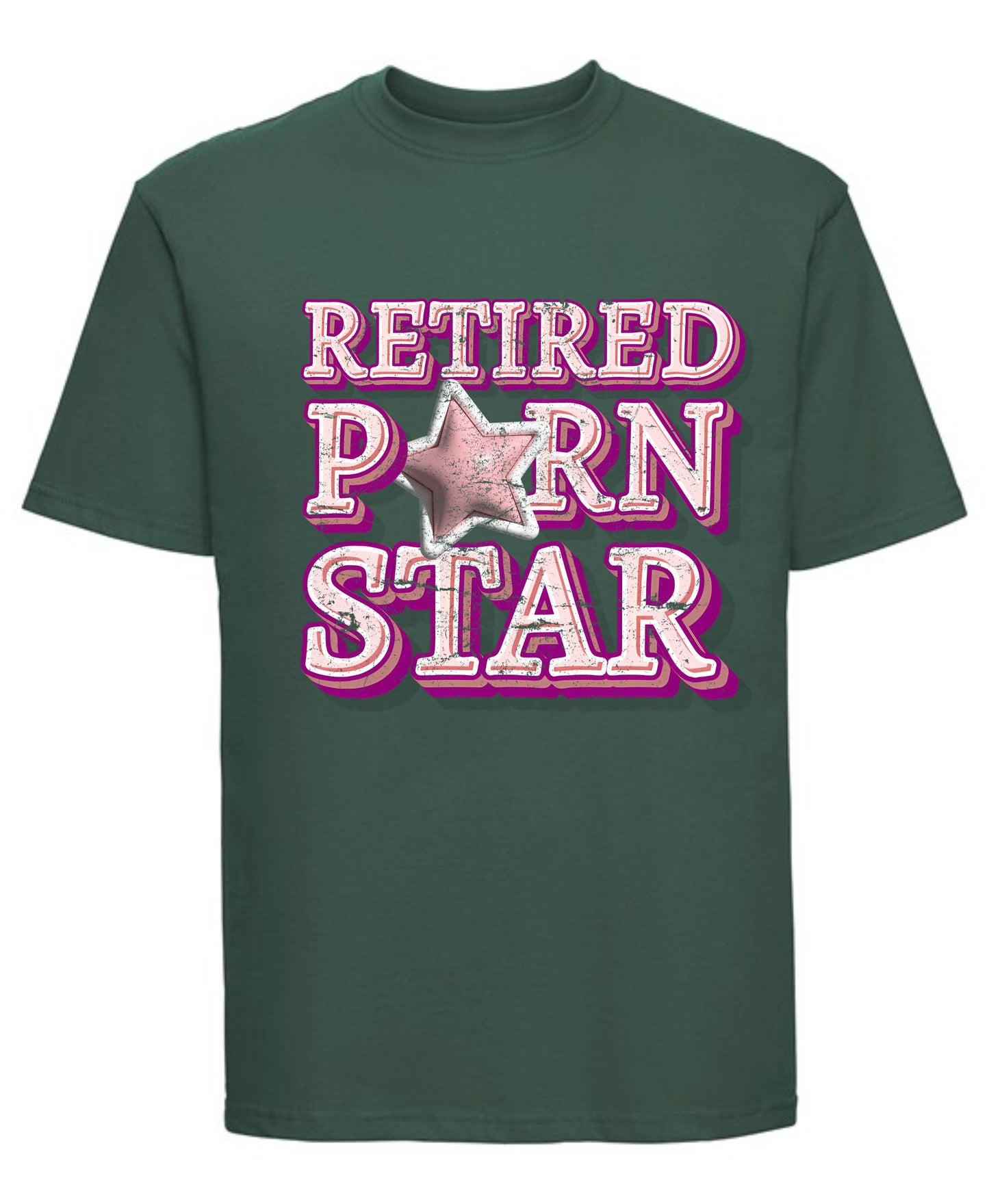 Retired Star T-Shirt | Funny Graphic Tee for Chill Vibes