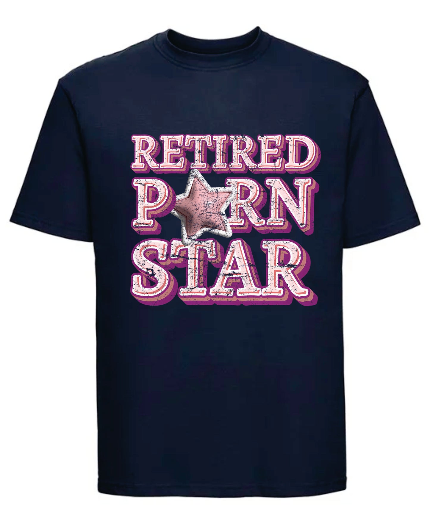 Retired Star T-Shirt | Funny Graphic Tee for Chill Vibes