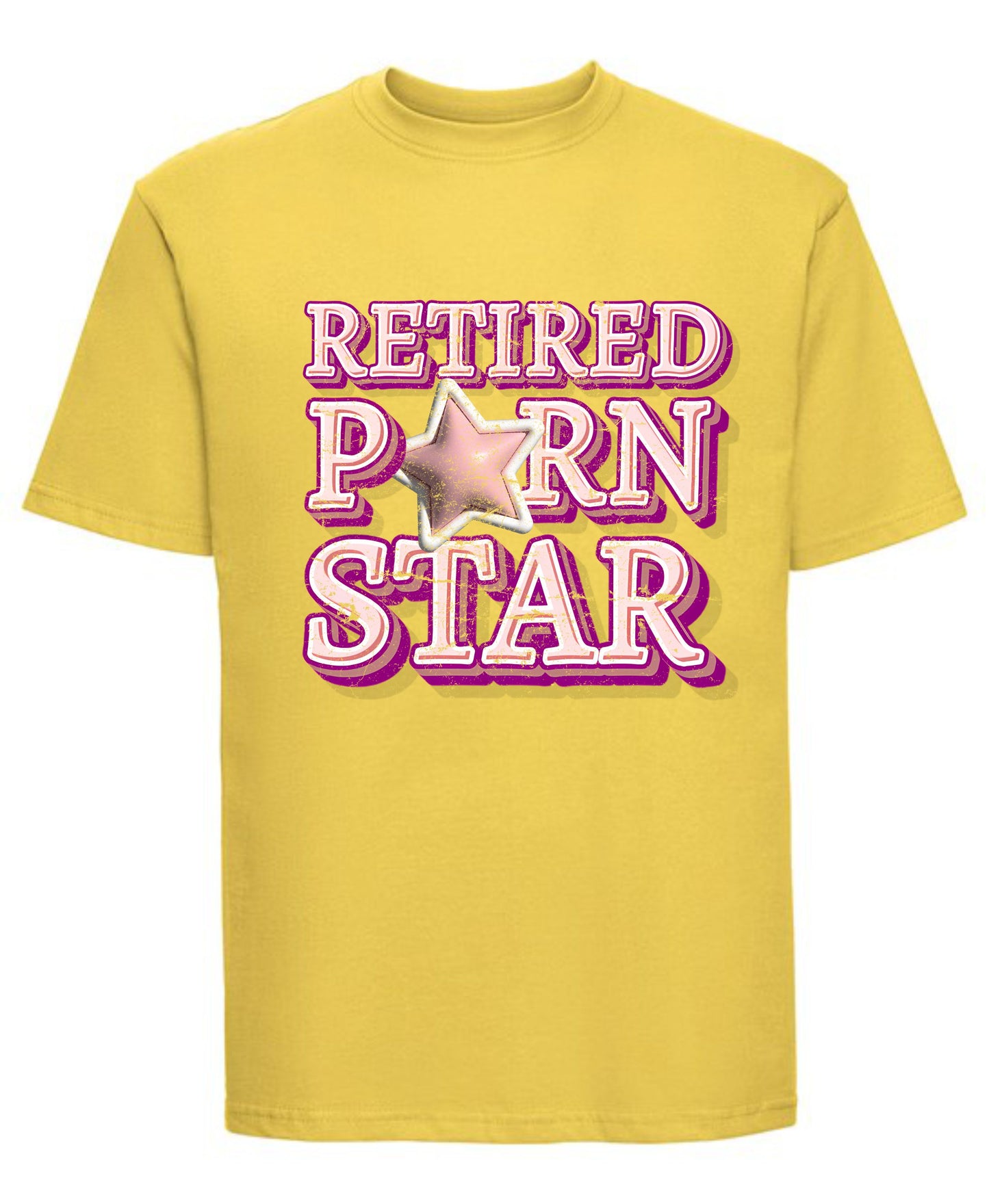 Retired Star T-Shirt | Funny Graphic Tee for Chill Vibes