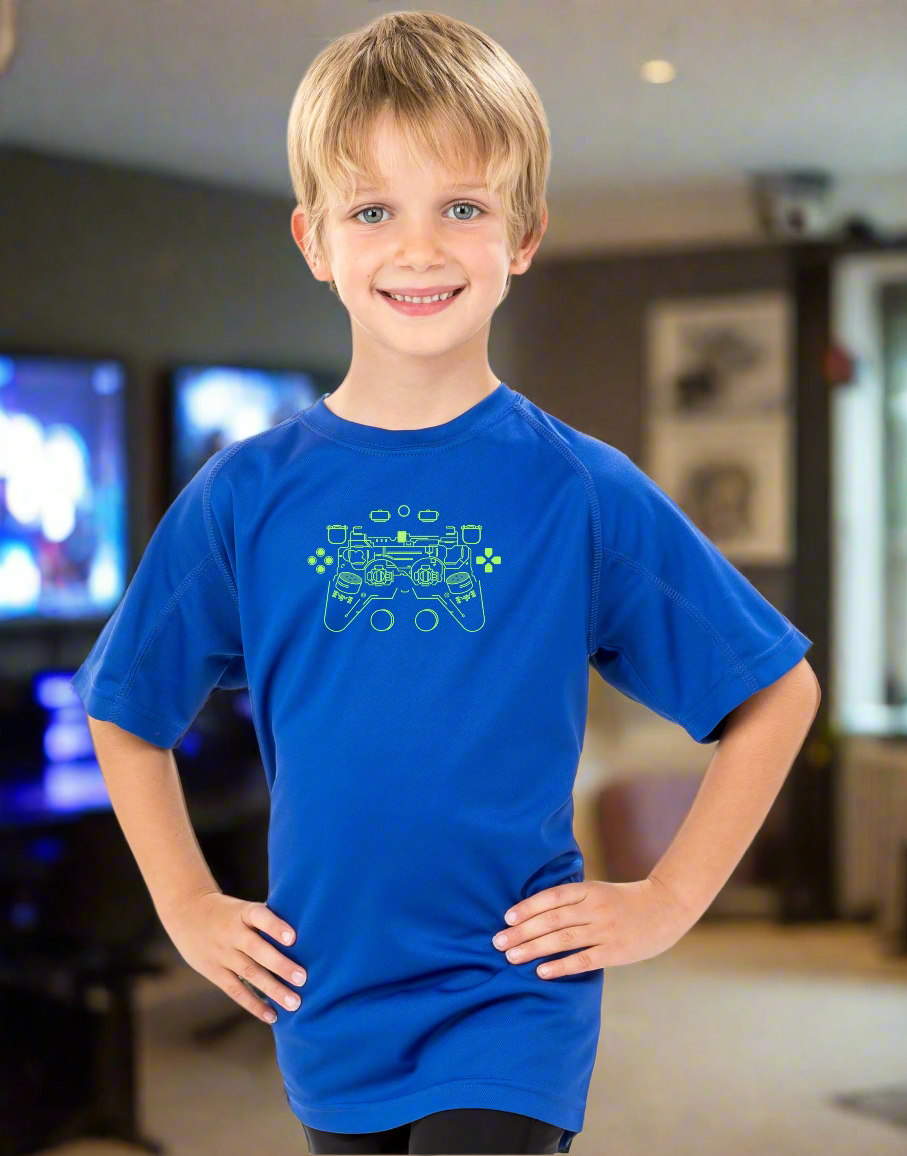Personalised Spiro Junior Performance Aircool Tee