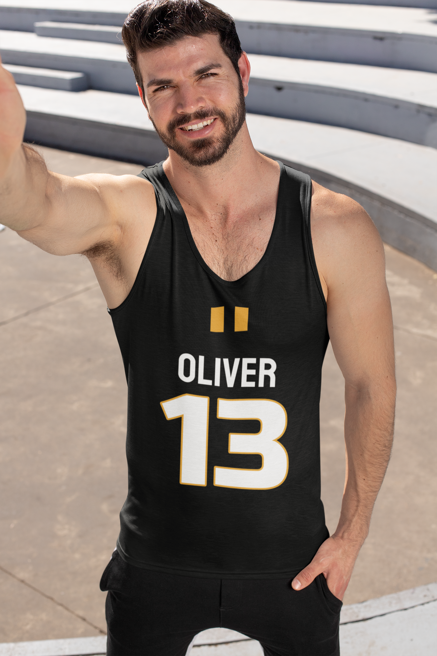 Custom Fruit Of The Loom Men's Valueweight Athletic Vest