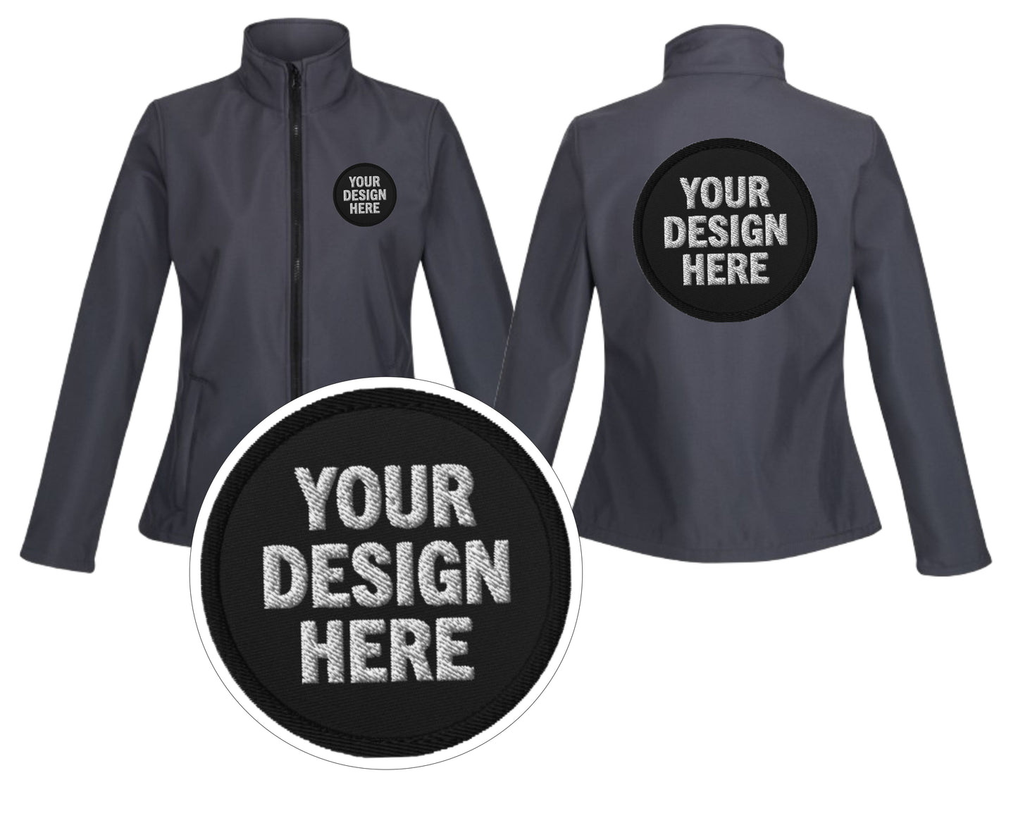 Custom embroidered jacket