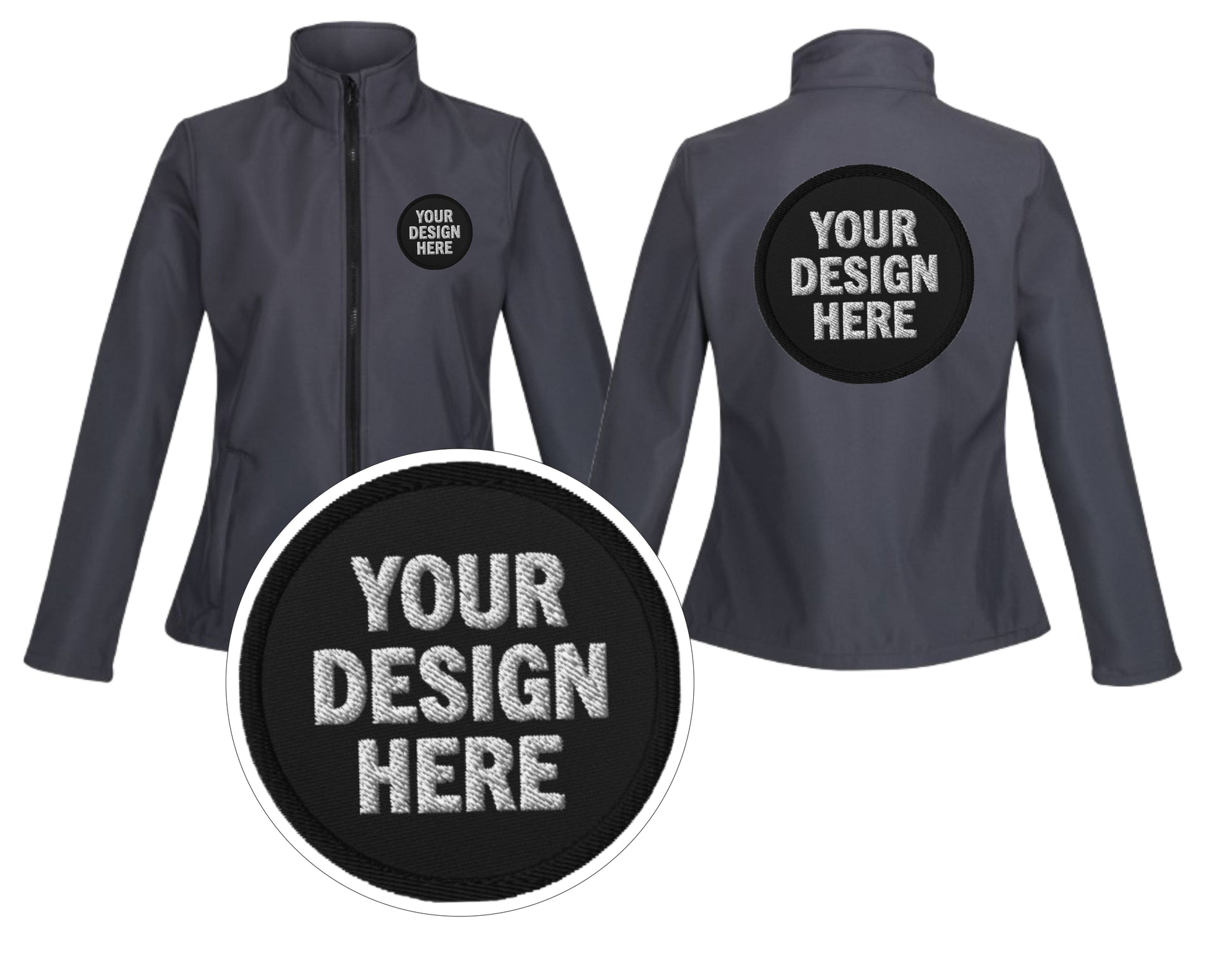 Custom embroidered jacket