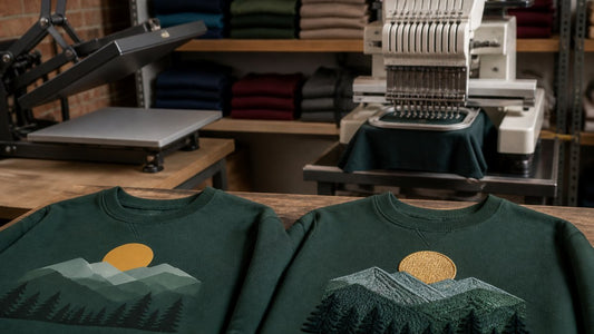 How to Decide if Embroidery Is Better Than Printing