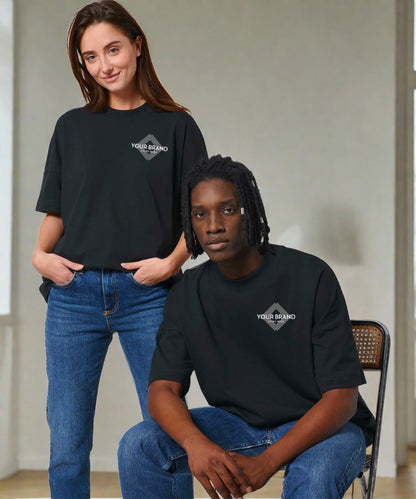 Personalised Stanley Stella Blaster Unisex Oversized High Neck T-Shirt