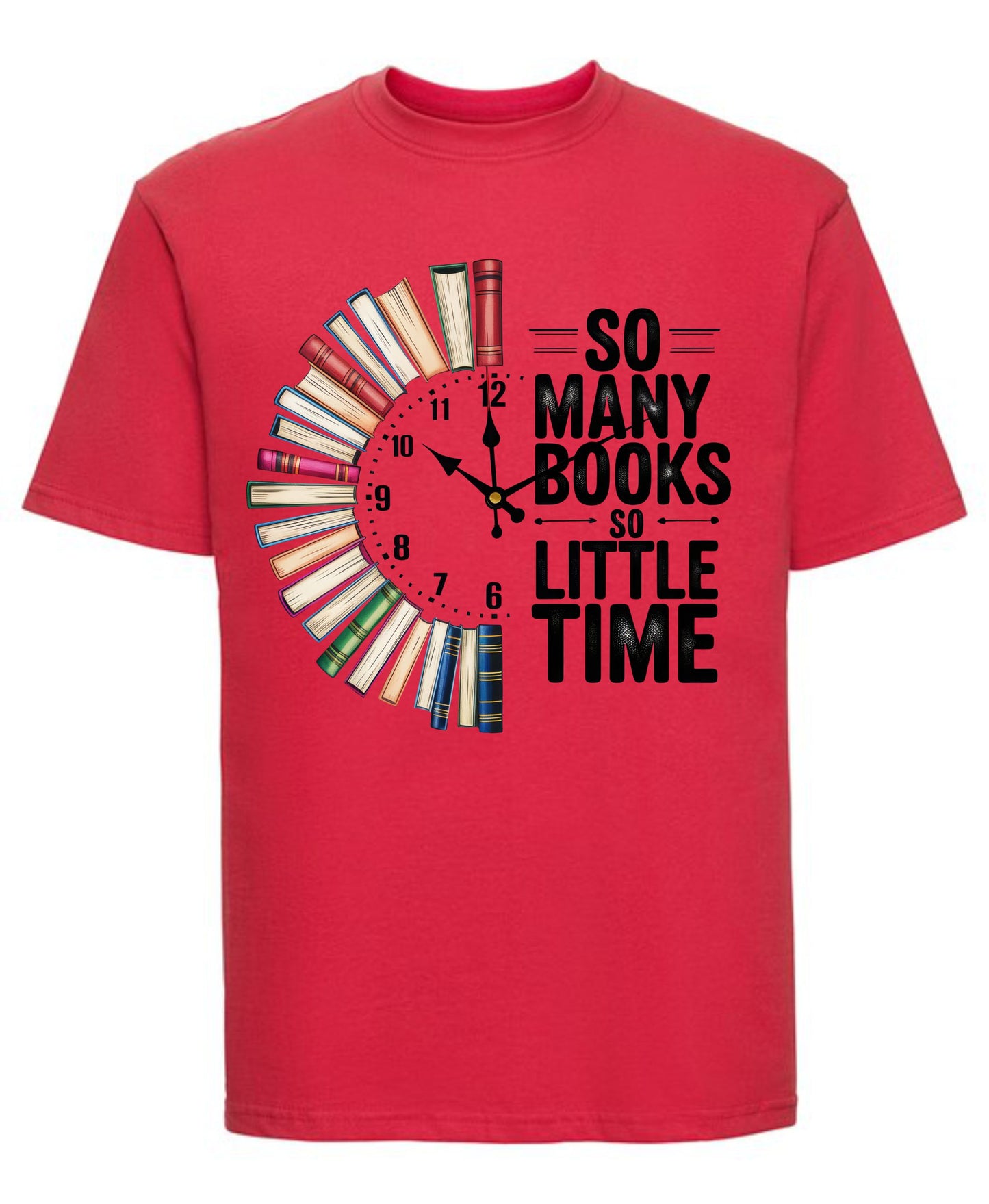 So Many Books, So Little Time T-Shirt Book Lover Graphic Tee