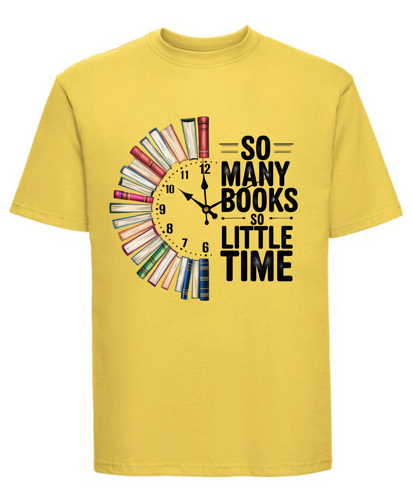 So Many Books, So Little Time T-Shirt Book Lover Graphic Tee